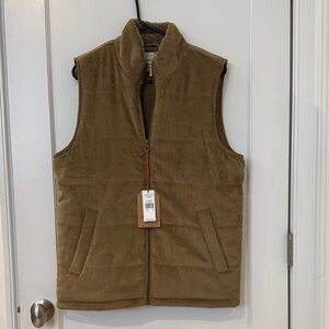 Weatherproof Men's Tan Fleece Vest
